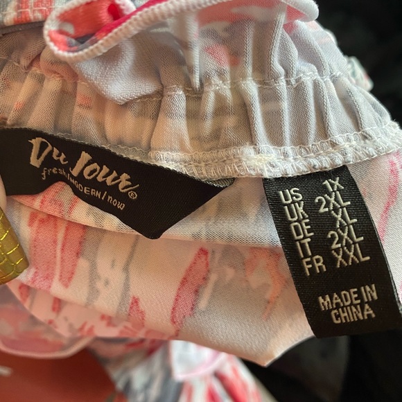 Du Jour multi color jumpsuit - Picture 4 of 4